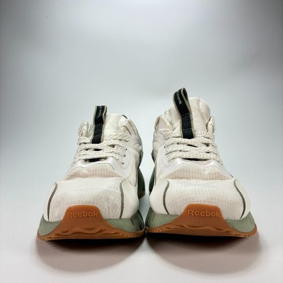 Reebok Zig Dynamica White Light Green Running Shoes FFC0096069 Women’s Size 8 - Picture 2 of 11